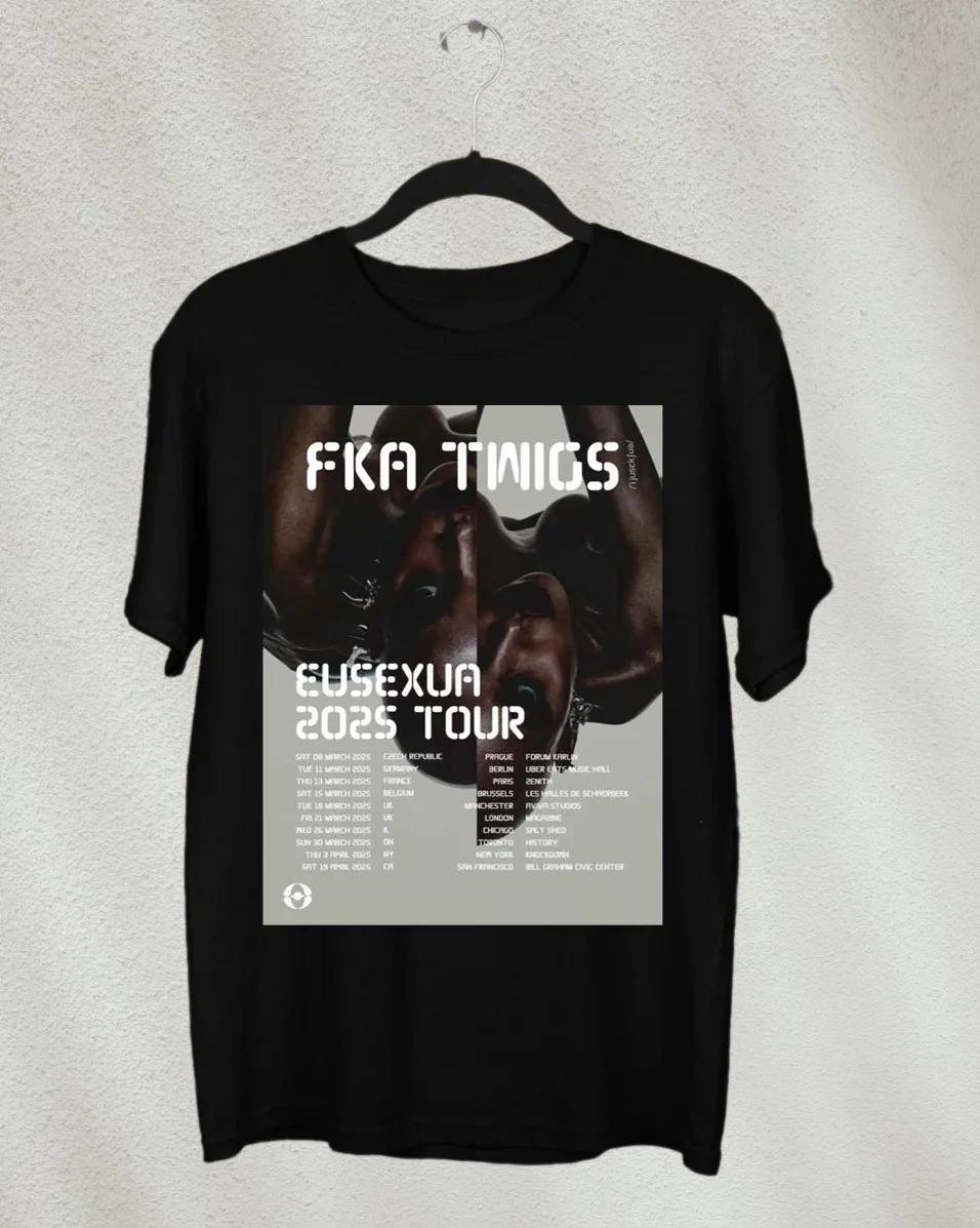

НОВАЯ футболка FKA Twigs TOUR 2025, подарок для фанатов от S до 5XL