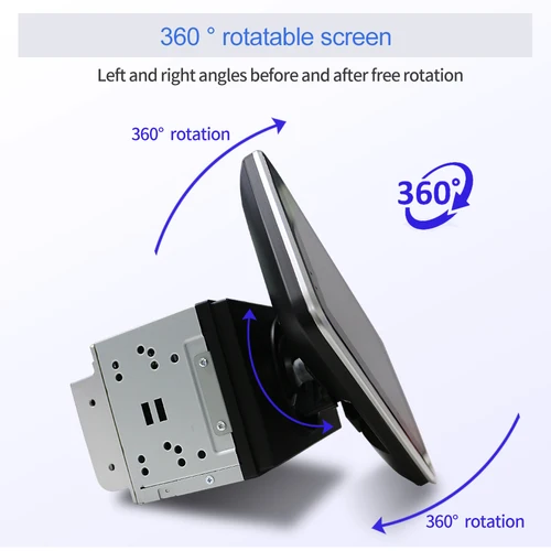 Imagen 2 del producto LELV-reproductor de vídeo Multimedia Universal para coche, Radio con Android 13, carplay, WiFi, 4G, GPS, Bluetooth, Audio, 9 pulgadas, 10 pulgadas, 2 DIN