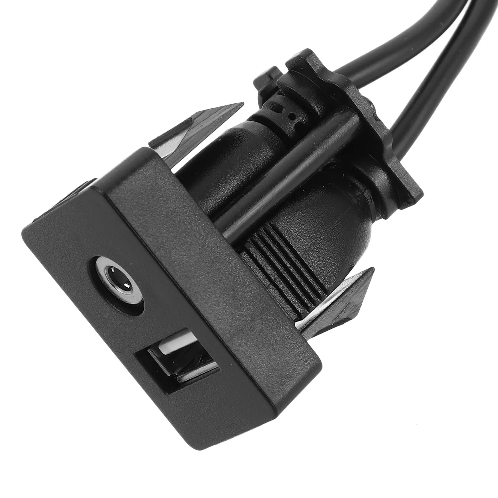 Car USB Aux Adapter Extension Cable High-Durability Audio Jack Converter for Charging Vehicle Audio Enhancement