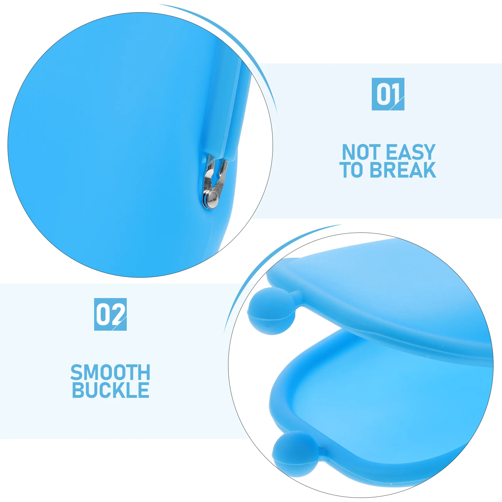 Moneta in silicone per portamonete da donna Portamonete Porta piccoli occhiali