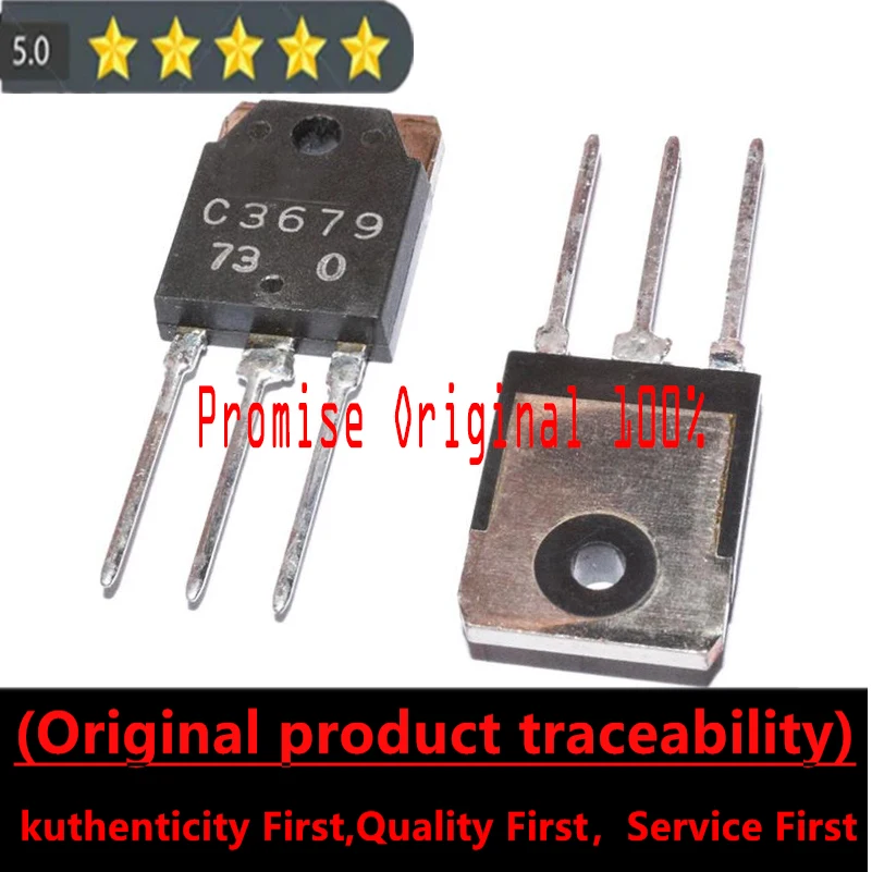 

Promise to Original 100% 2SC33679 C3679 High Power Switching Transistor TO-3P 800V 5A (Old Version)