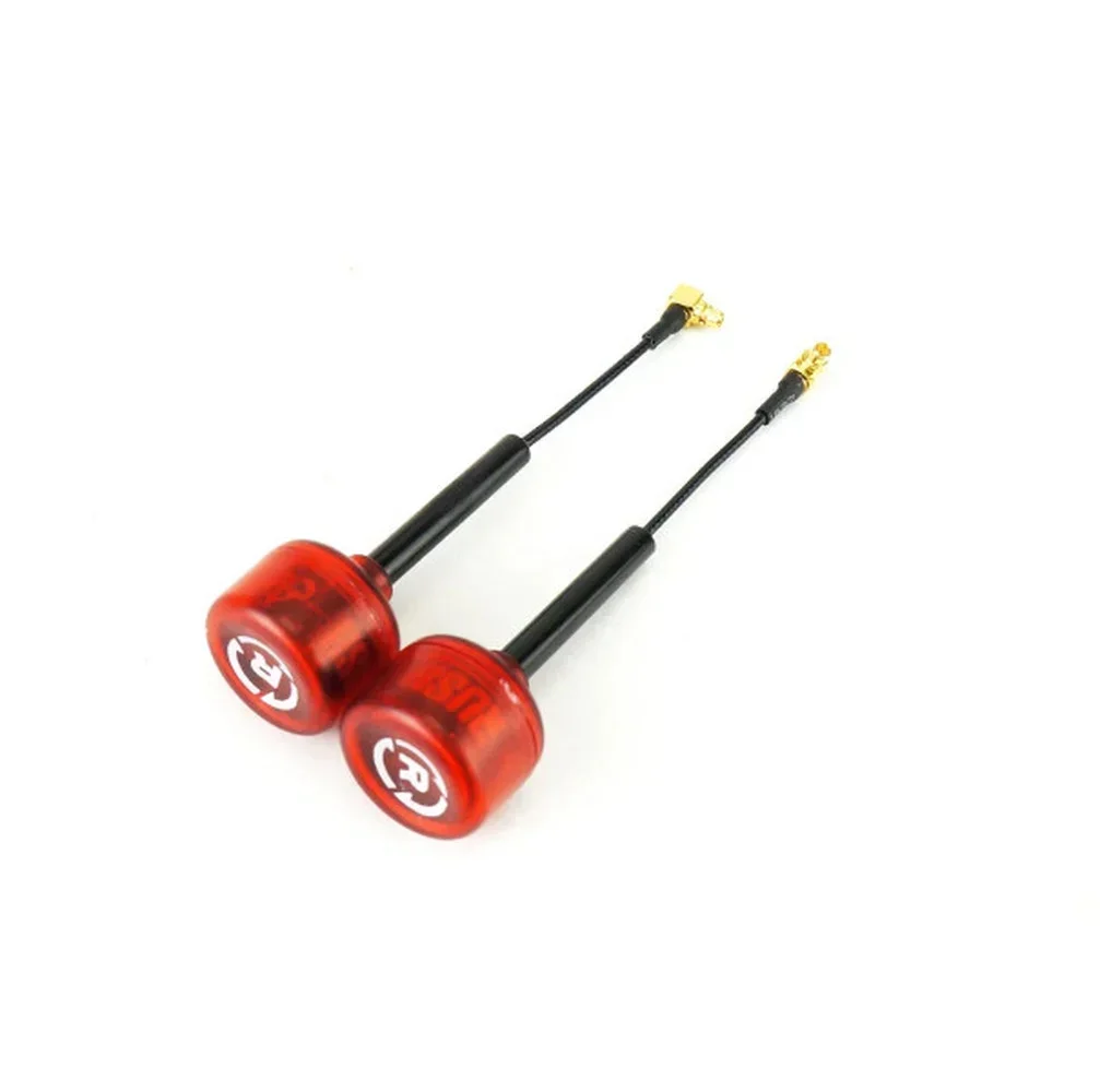 2PCS RUSHFPV CHERRY 5.8G 1.2DB Clear Red FPV Antenna