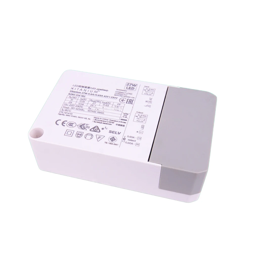 LED Flicker-free Driver Power XITANIUM 27W 36W 44W 50W 59W 64W LED Control Device