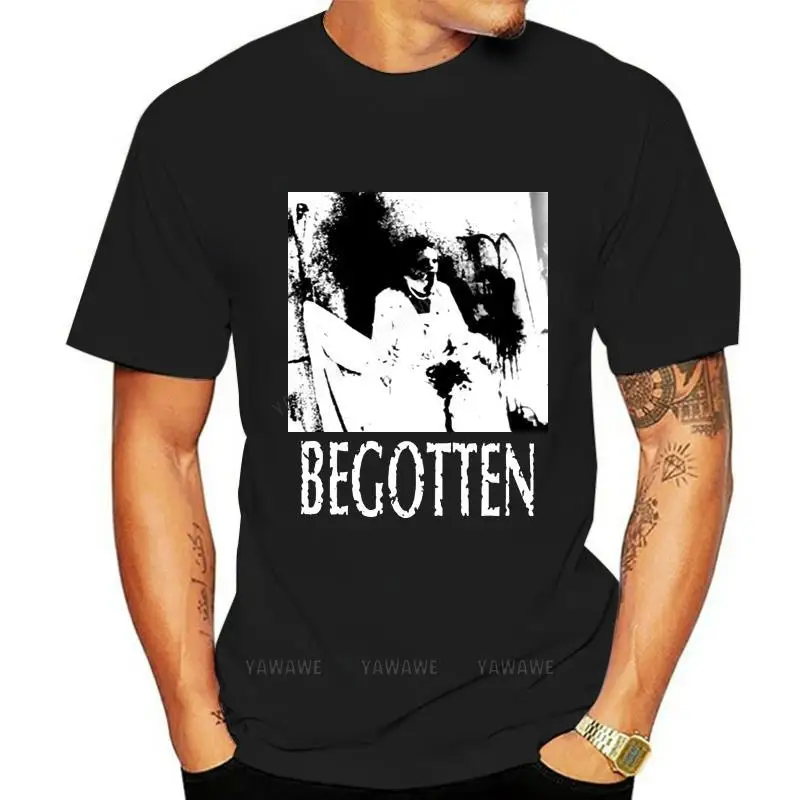 Mens brand fashion tshirts Summer Tee-shirts Begotten T Shirt unisex O-neck short sleeve black male casual top Adult cotton tees