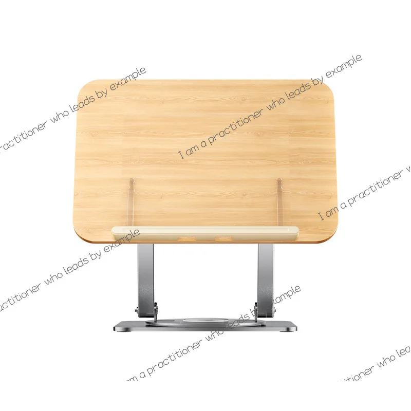 Reading stand Solid wood reading stand Children's student reading bookshelf Desktop lifting book stand support shelf