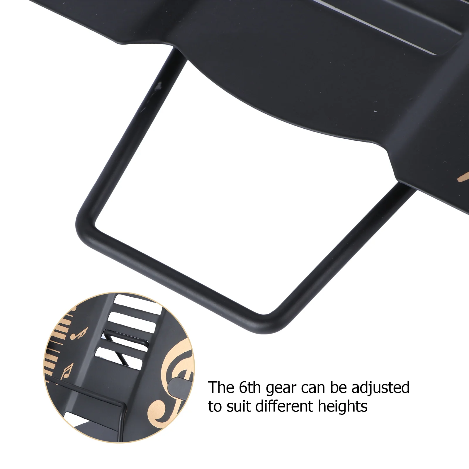 

Multifunctional Reading Rack Kids Shelf Adjustable Music Score Stand Multi-angle Desktop Metal Book Holder Bookshelves