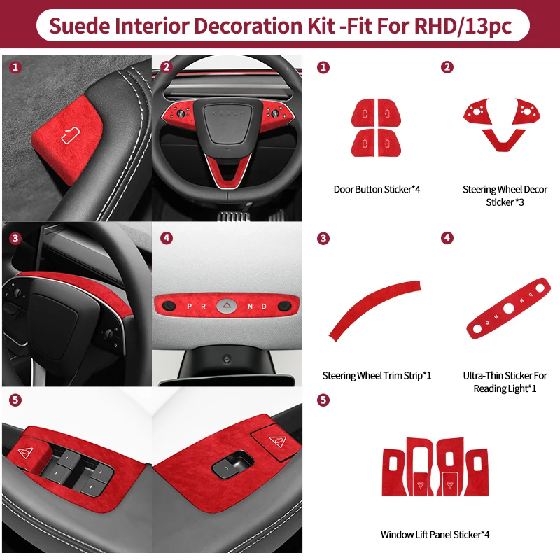 Model 3 Red RHD