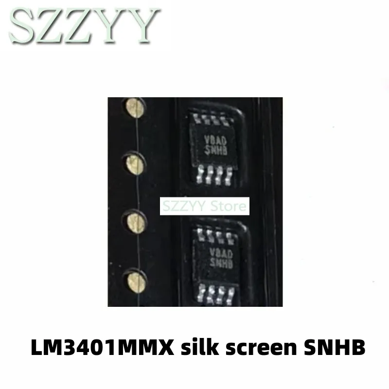 5PCS LM3401 LM3401MM LM3401MMX Silk Screen SNHB MSOP8 High Power LED Driver Chip