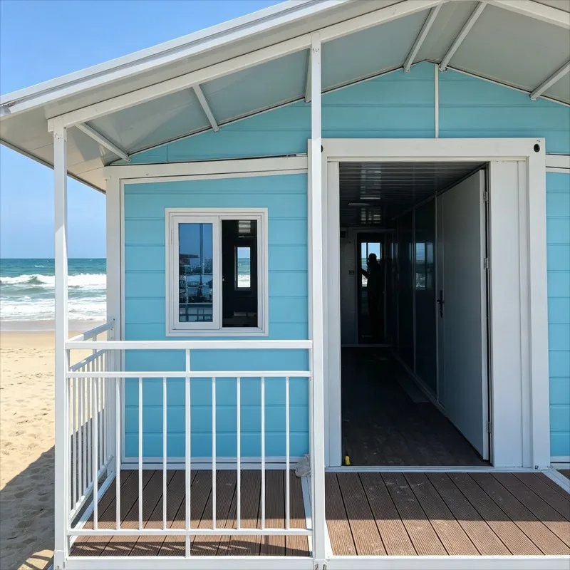 Folding Container House Tiny Mobile Prefab Home Quick Assembly Modular Living Camp Office Dormitory Anti-Corrosion Durable