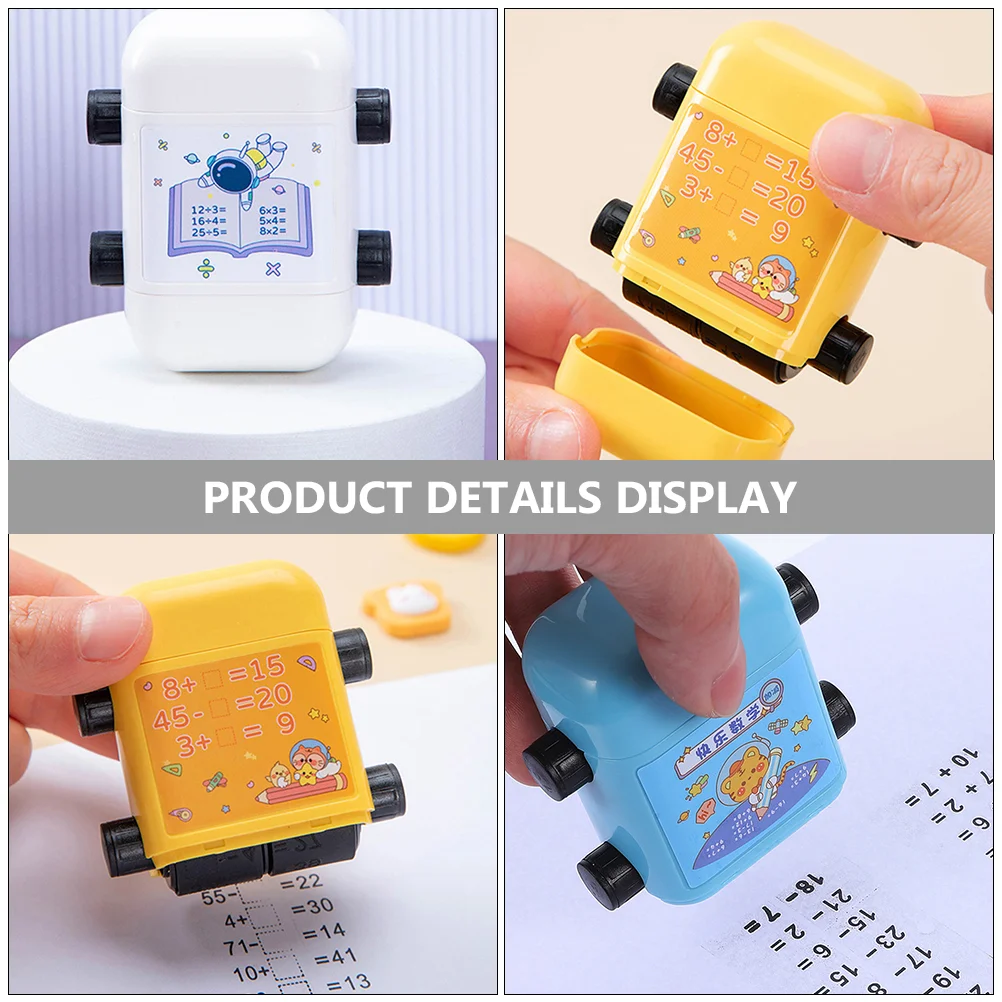 Subtraction Math Roller Training Stamp Digital Teaching Learning Stamps for Teachers Elementary Kids