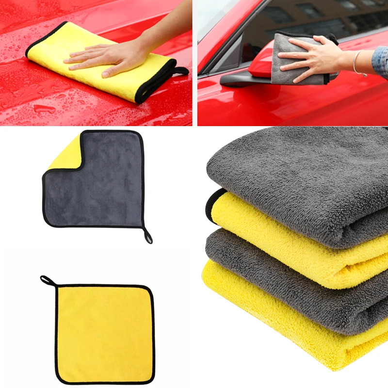 Auto Microfiber Rags Car Cleaning Cloths Professional Detailing Car Drying Microfiber Towels Car Wash Towel For Toyota VW