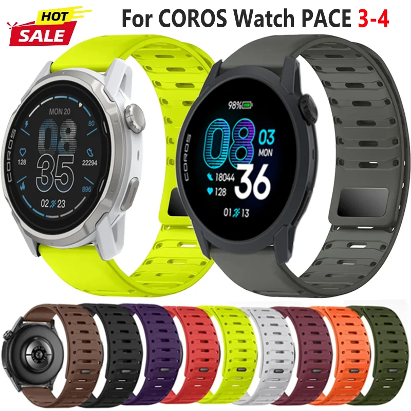 22Mm Silicone Strap…