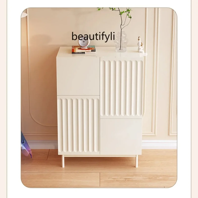 

Cream Style Sideboard Cabinet French Entry Lux Storage Wall Storage Wine Cabinet Storage CabinetAsmt09