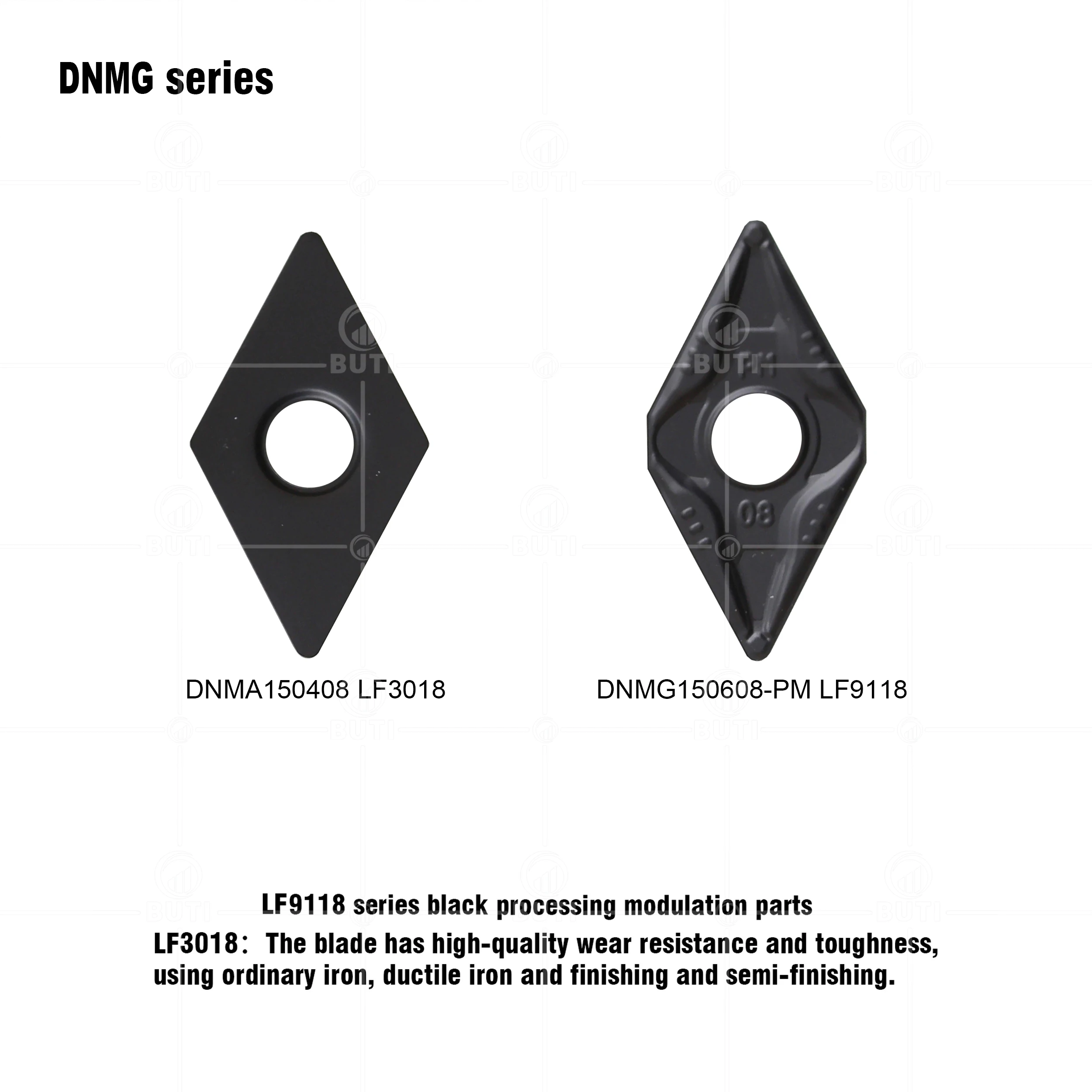 DESKAR 100% Original DNMA150408 LF3018 DNMG150608-PM LF9118 External Turning Tools Blade CNC Lathe Cutter Cutting Carbide Insert