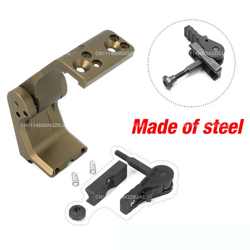 Unity FTC OMNI Magnifier Mount Rifle Scope 2.91"/2.26" Center Hight Magnifier Sight Fast QD Flip to Side Bracket Picatinny Rail view 4