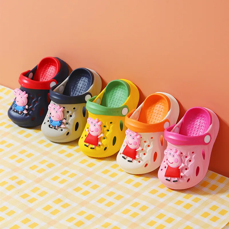 Nuove pantofole da spiaggia per bambini Peppa Pig Page\'snovel per sandali estivi Pantofole George bambola mobile giocattoli regali per bambini