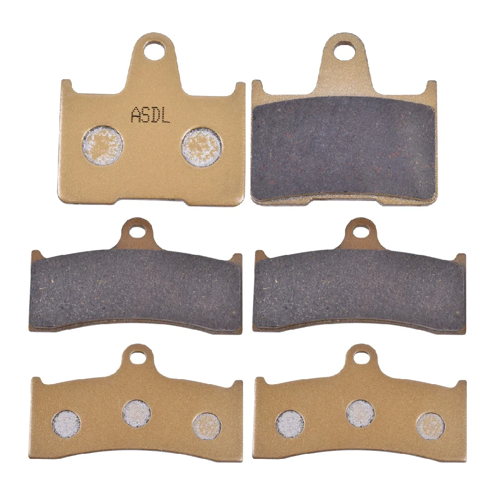 Motorcycle Front and Rear Brake Pads Disc Set for HONDA CB1300F CB 1300 CB1300 FW FX FY F1 SC40 1998-2000 1999