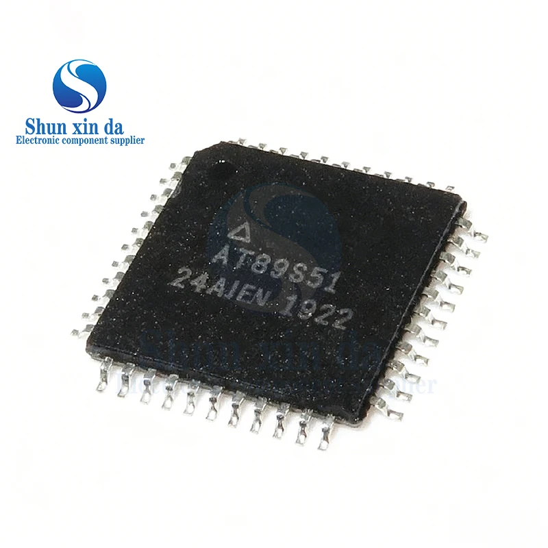 5PCS AT89S51-24AU TQFP44 AT89S51 AT89S52-24AU AT89S52 TQFP-44 In Stock Chipset