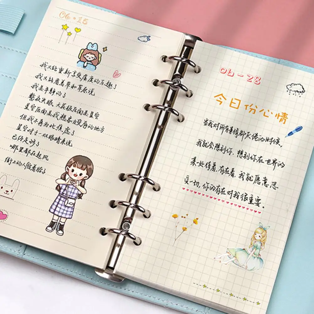 Eye Protection Eco-friendly Planner Organizer Lock Diary for Student