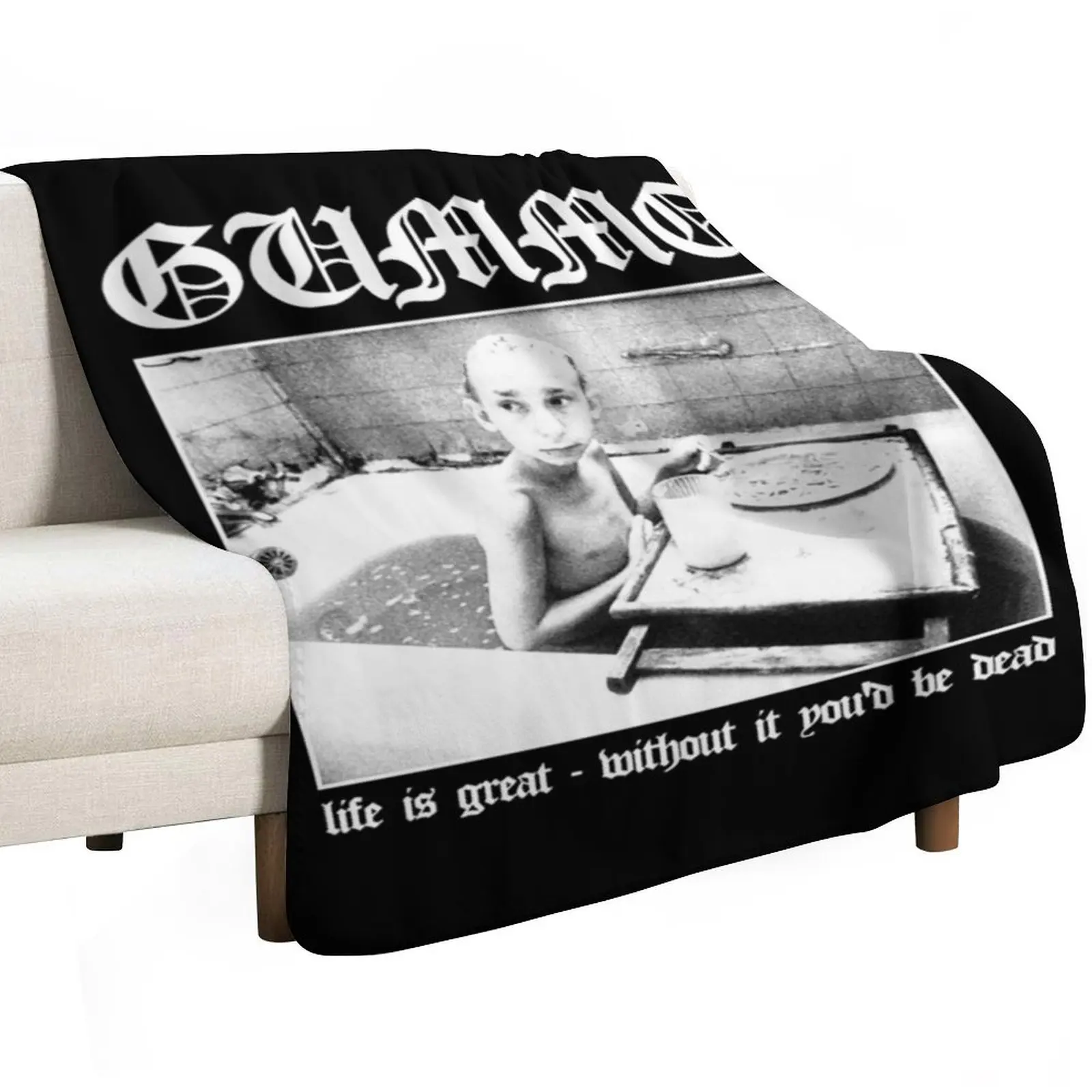 Gummo: Life is Great, Without It You'd Be Dead T-Shirt Throw Blanket Designers Retros Sofa Quilt christmas gifts Blankets