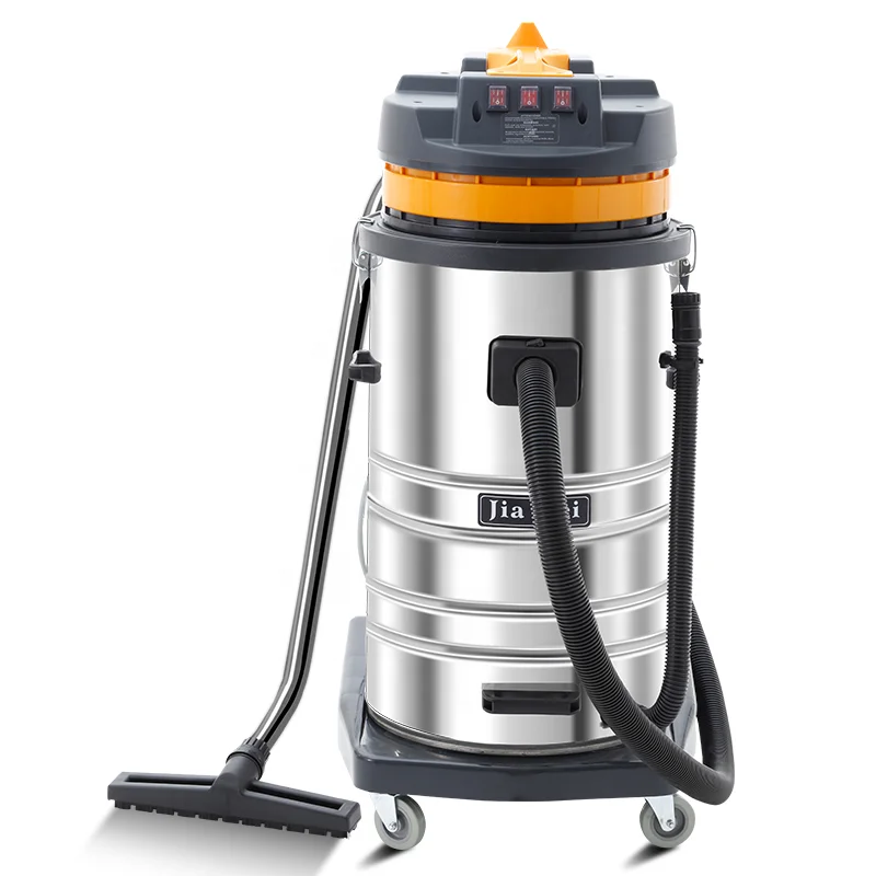 Wetdry Vacuum Cleaner With 3000W  80L Capacity for Hotestrial Ul Car Washer Restaurant Cyclone Vacuum Cleaner for Induse