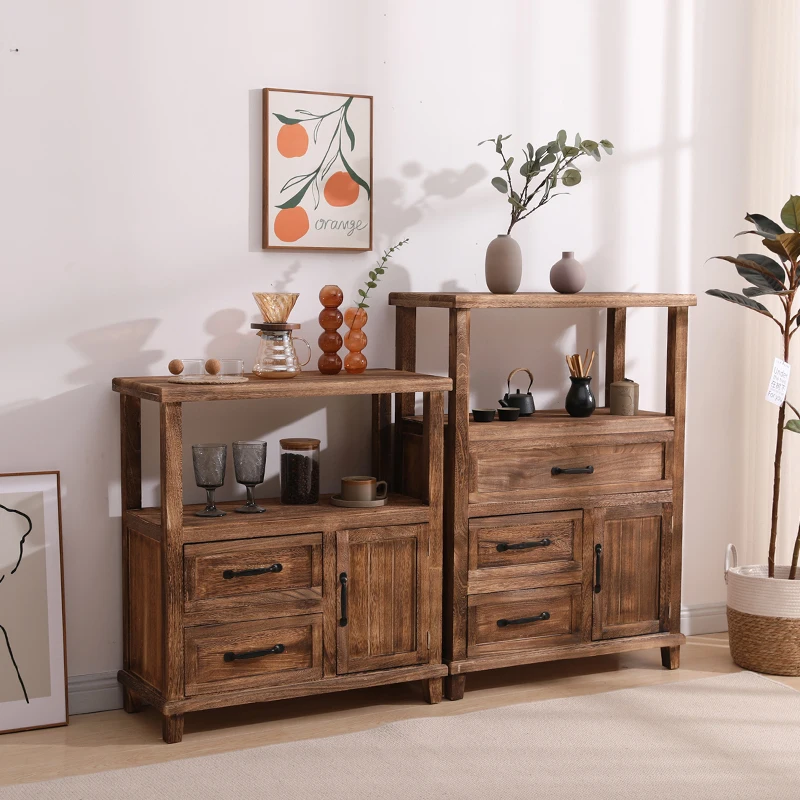 

Chinese Display Living Room Cabinets Retro Wood Shelving Home Living Room Cabinets Sideboard Hotel Vitrina Furniture Home