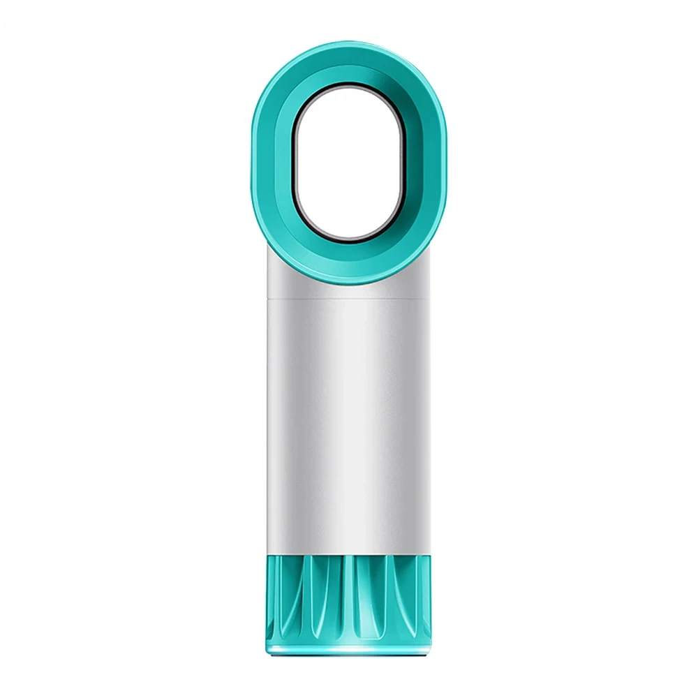 مروحة محمولة خالية من الشفرة، مروحة صغيرة محمولة باليد، USB قابلة لإعادة الشحن، مراوح فائقة الهدوء، مراوح تبريد الهواء لسطح المكتب في الهواء الطلق، مبرد الهواء