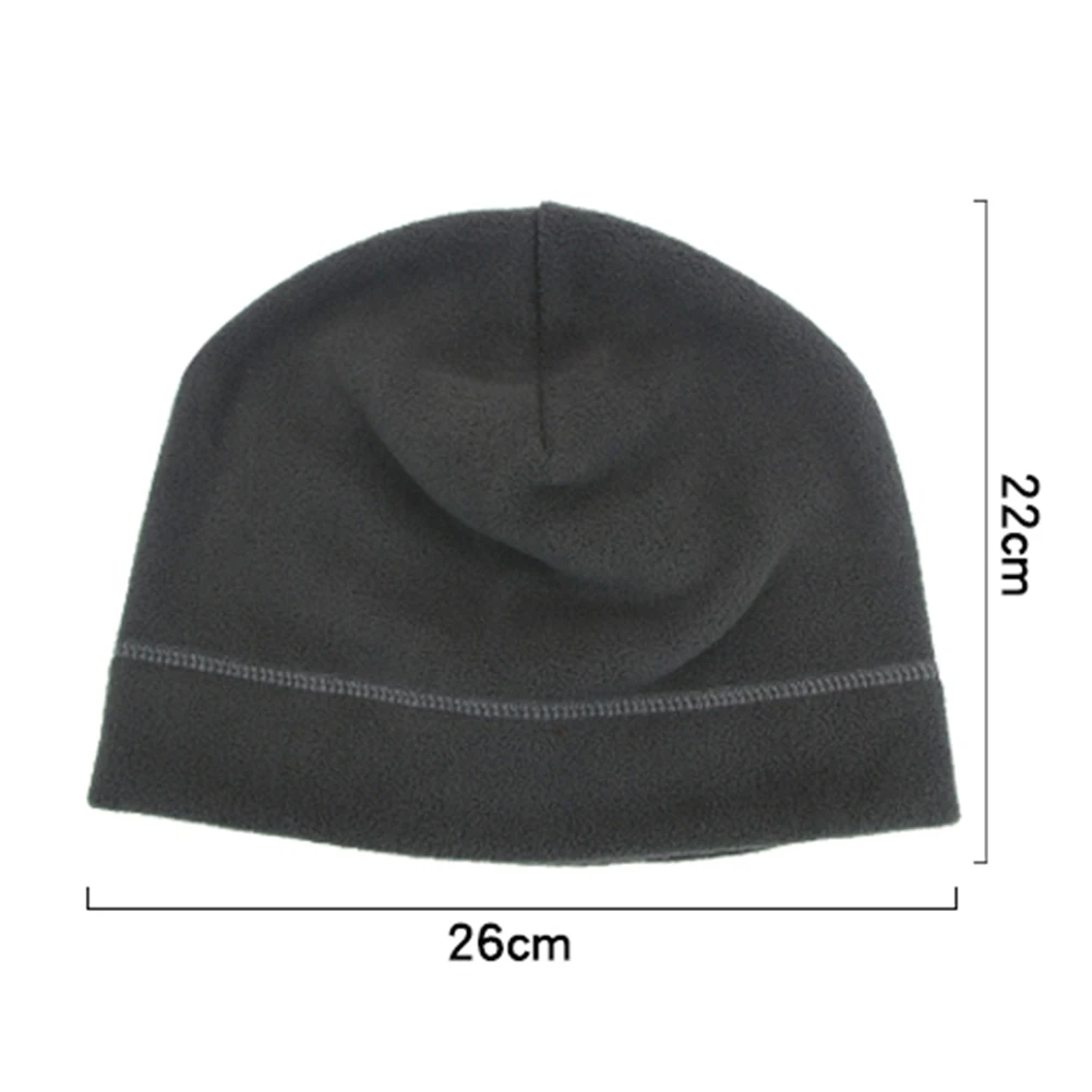 Männer Frauen Beanies Hüte Winter Warme Sport Radfahren Laufen Ski Motorhaube Caps Outdoor Fleece Winddicht Militärische Taktische Kappe – Detail 7