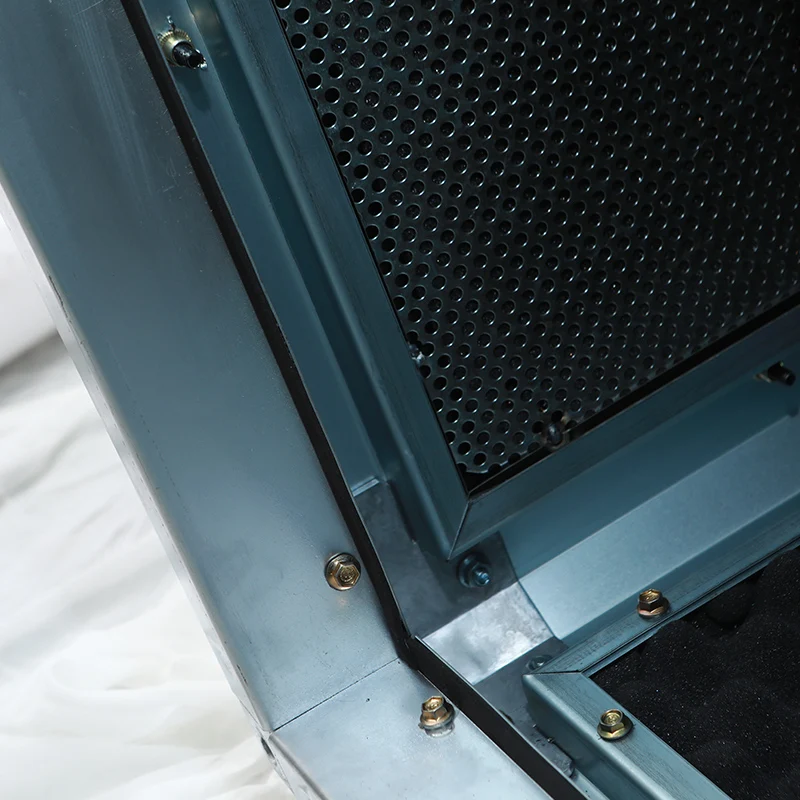 Centrifugaalventilator met stalen achterwaarts geïnspireerde bladen voor brandrookuitlaat Hoge luchtstroom Hoge druk 380V AC