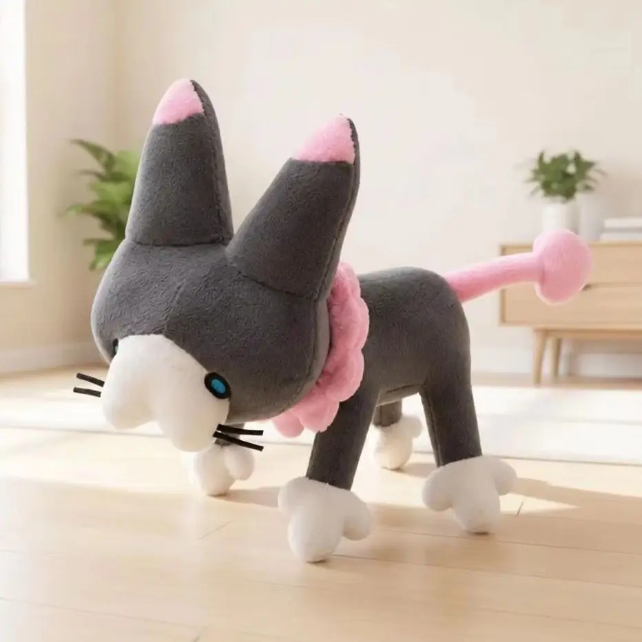 20cm Ugly Cute Elf Plush Toy Soft Abstract Cat Monster Stuffed Doll Parent-child Interactive Gift Boys Girls Home Decor Ornament
