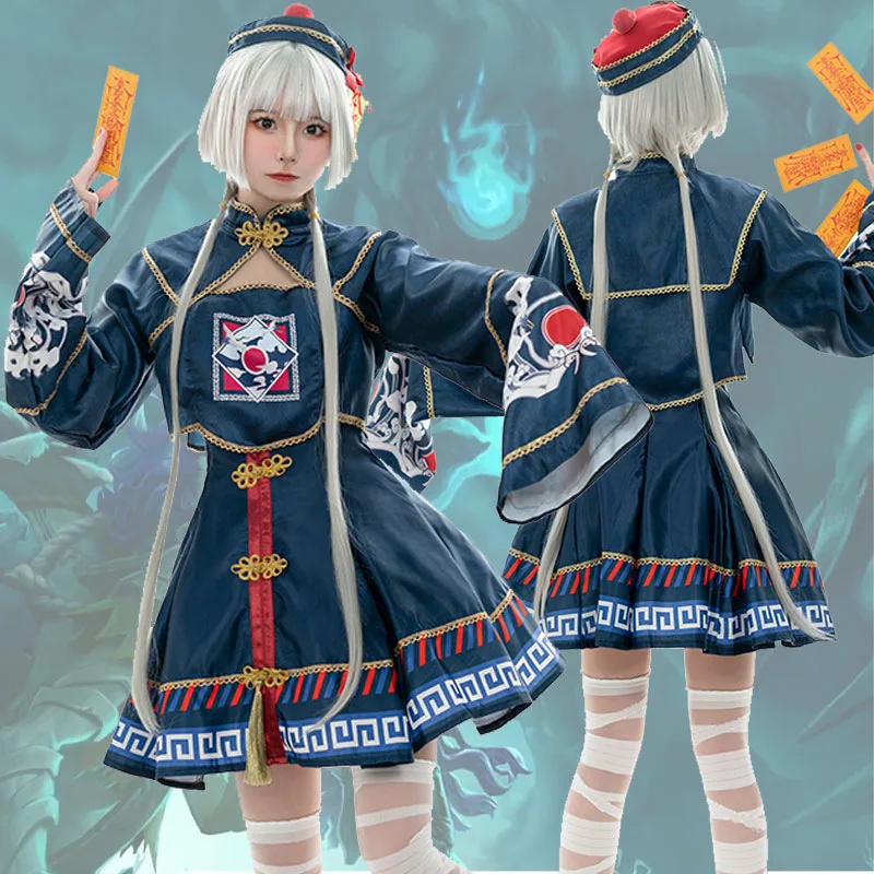 일본 귀여운 로리타 드레스, 중국 여성 카와이 애니메이션 코스프레, 좀비 의류, 뱀파이어 드레스, 부활절 할로윈 의상