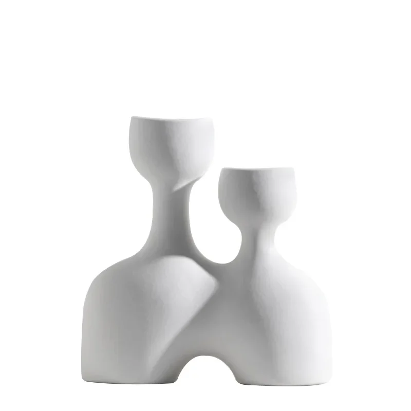 Wabi Sand Wind Abstract Ornament Simple Creative Storage Home Furnishing Hotel Model Room Living Room Entrance TV Cabinet