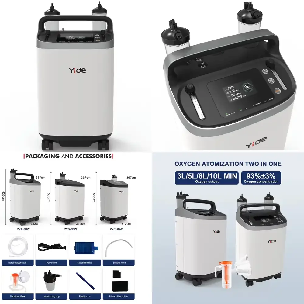 2026 Hot Selling Portable Medical Concentrator 5-Liter PSA System Household Price Small Plant for