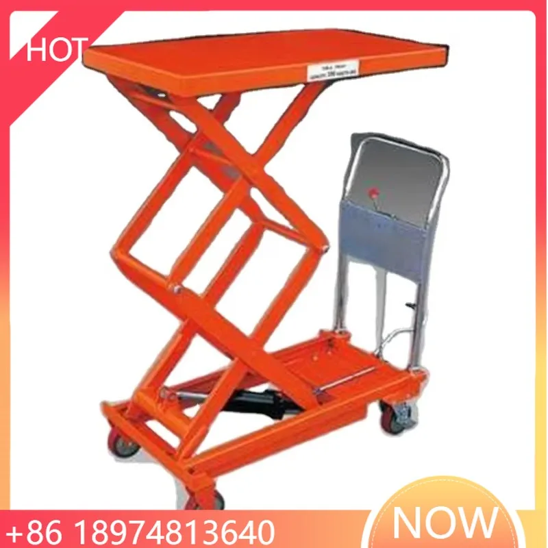 

2M Portable Electric Metal Platform Lift 500KG Mobile Scissor Lift Tables Building Material Shops New Hoists