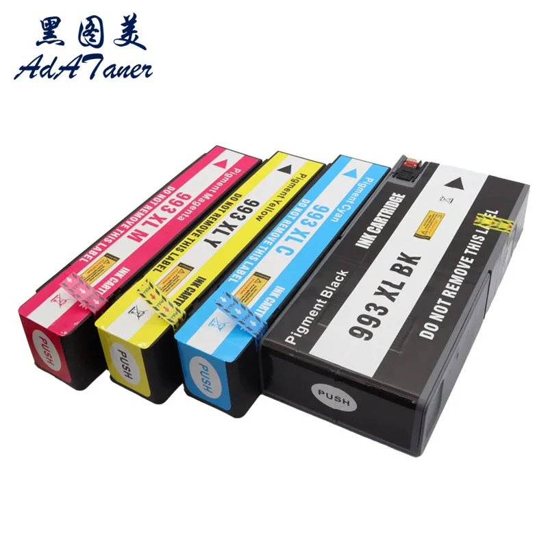 993 993X Premium Color Compatible InkJet Ink Cartridge For HP993 For HP PageWide Pro 750dw 774dn 779dn 755dn 777z Printer