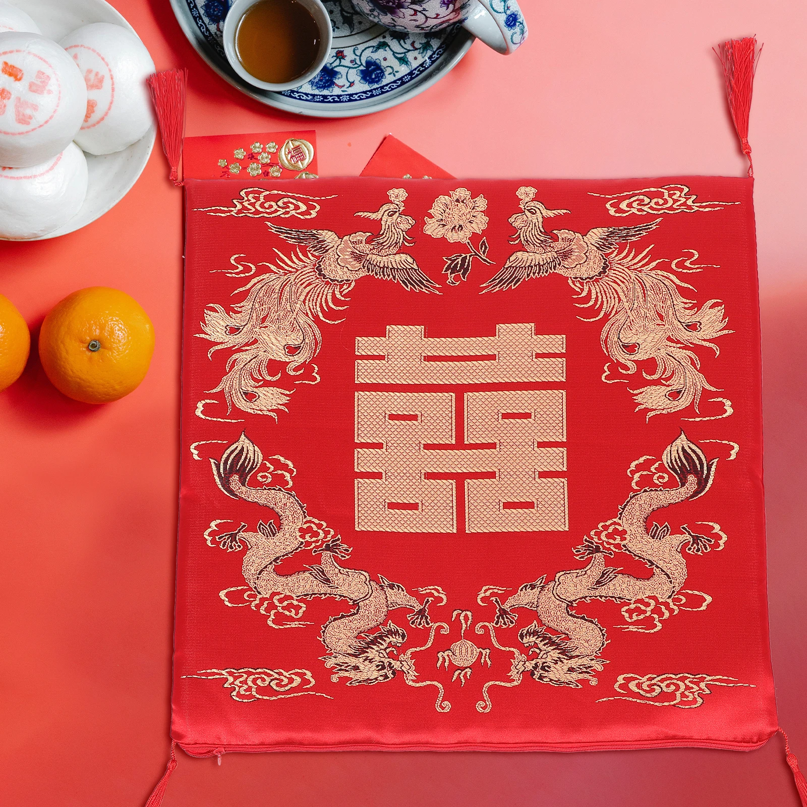 

Dragon Cushion Square Seat Padding for Wedding Kneeling Chair Office Car Bedroom Gaming Outdoor Garden Use