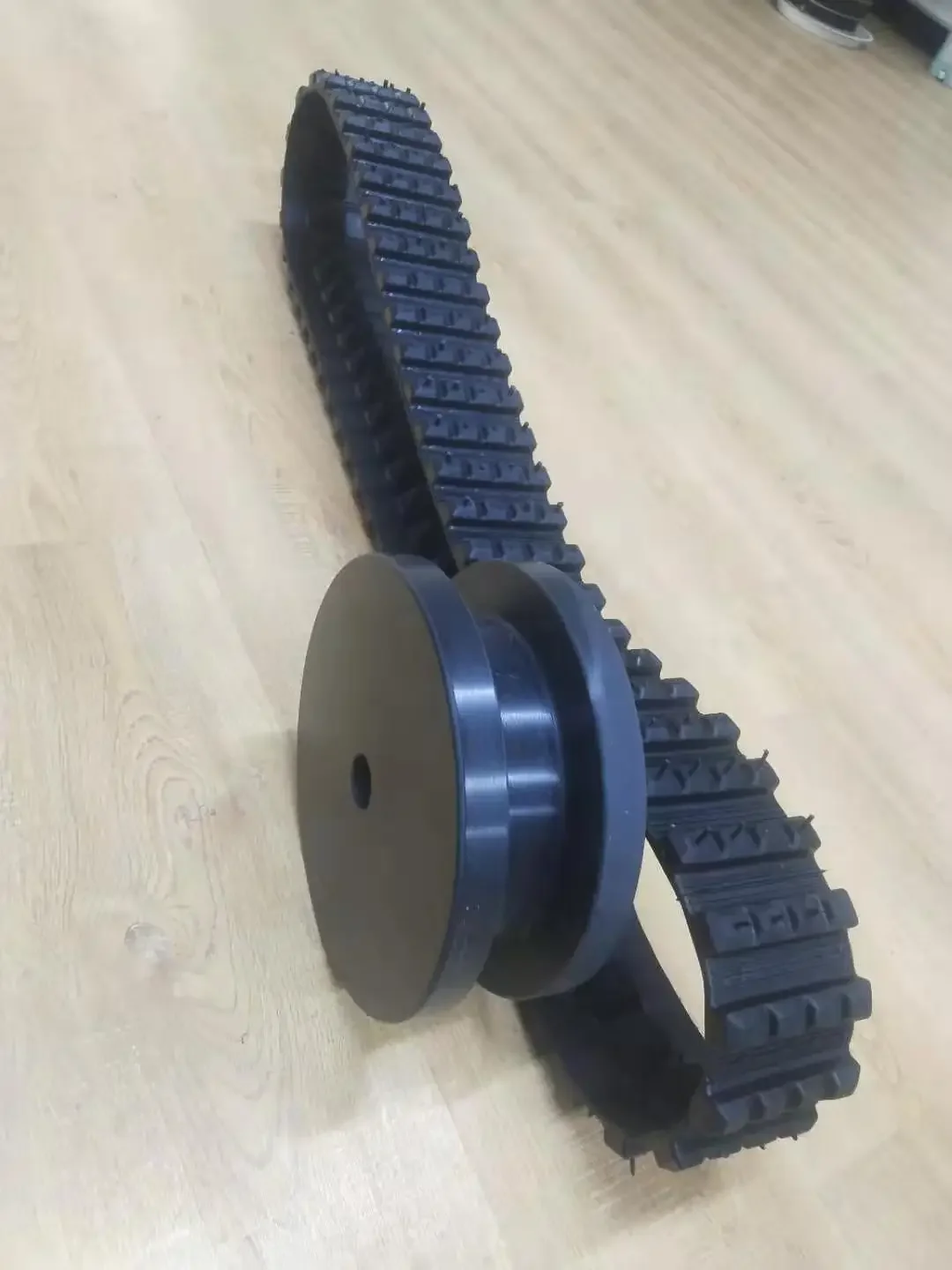 100mm Wide Small Rubber Track System Vehicle