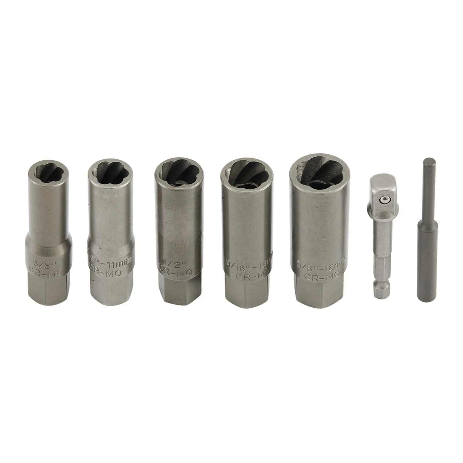 10mm 3 8 Socket Wrench Set Long Studs Positive Grip Reverse Type Thread Rounded Nuts Removal Workshop Equipment