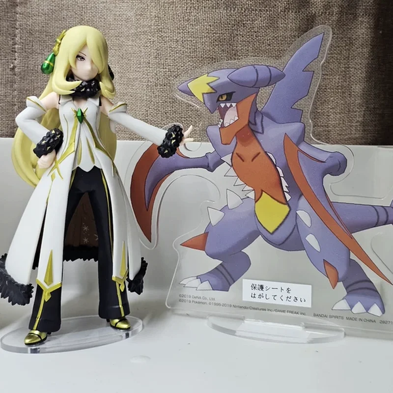 bandai-pokemon-masters-ex-panel-spectacle-arcues-cynthia-mega-garchomp-figure-desktop-ornament-models-collectibles-toys-boys