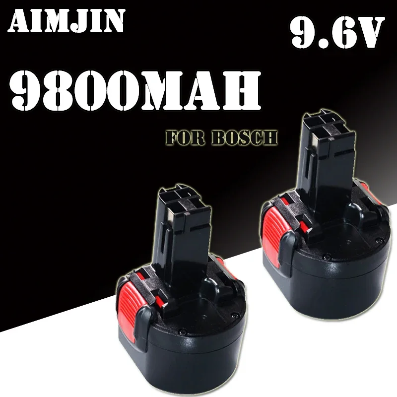 BAT048 9.6V 9800mAh NI-MH Rechargeable Battery Power Tools Battery for Bosch PSR 960 BH984 BAT048 BAT119 L50