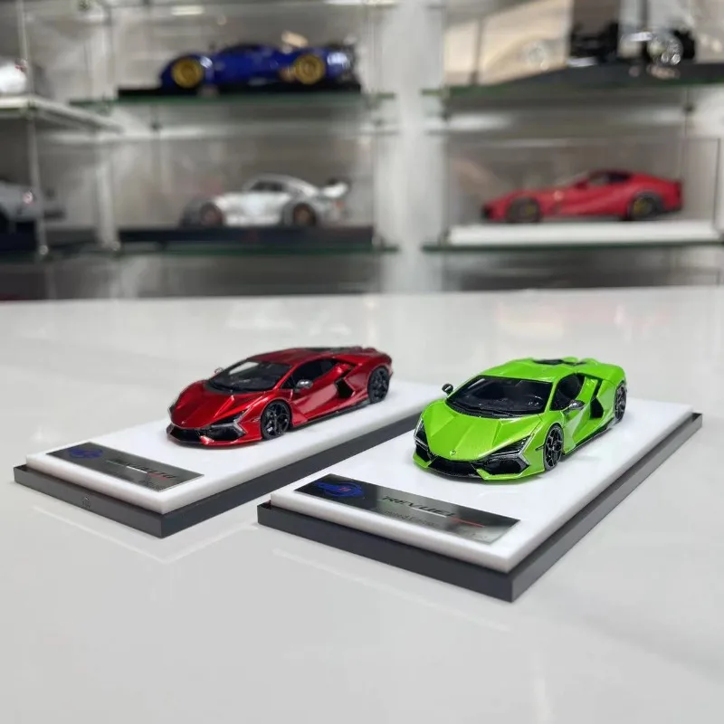 In Stock 1: 64 Limited Edition New Bull Resin Full-Open Alloy Car Model Die-Cast Static Car Model - Creative Decoration Item