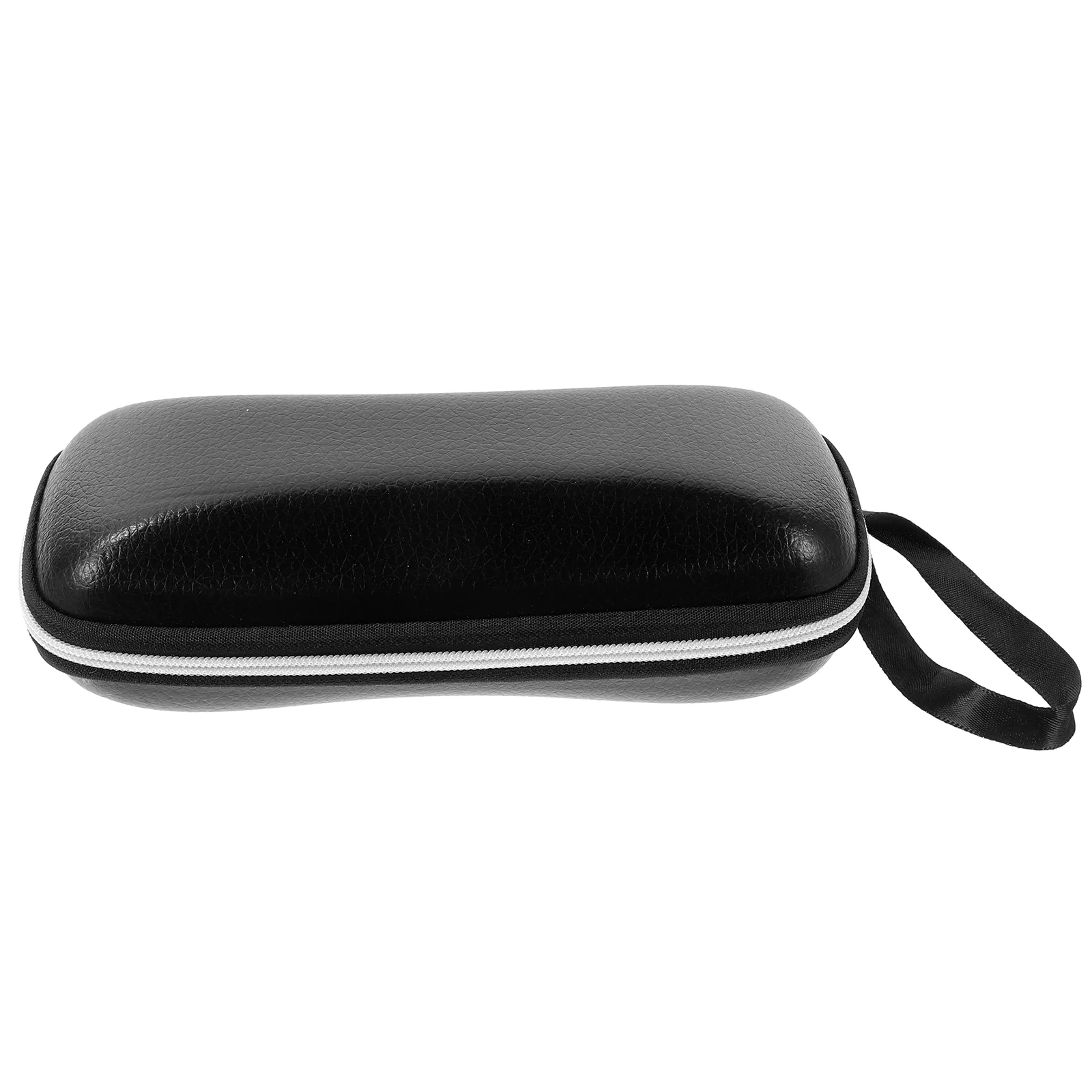 

Glasses Case Eyeglasses Spectacle Storage Box for Sunglasses Anti Pressure Black PU Zipper EVA Portable Protective