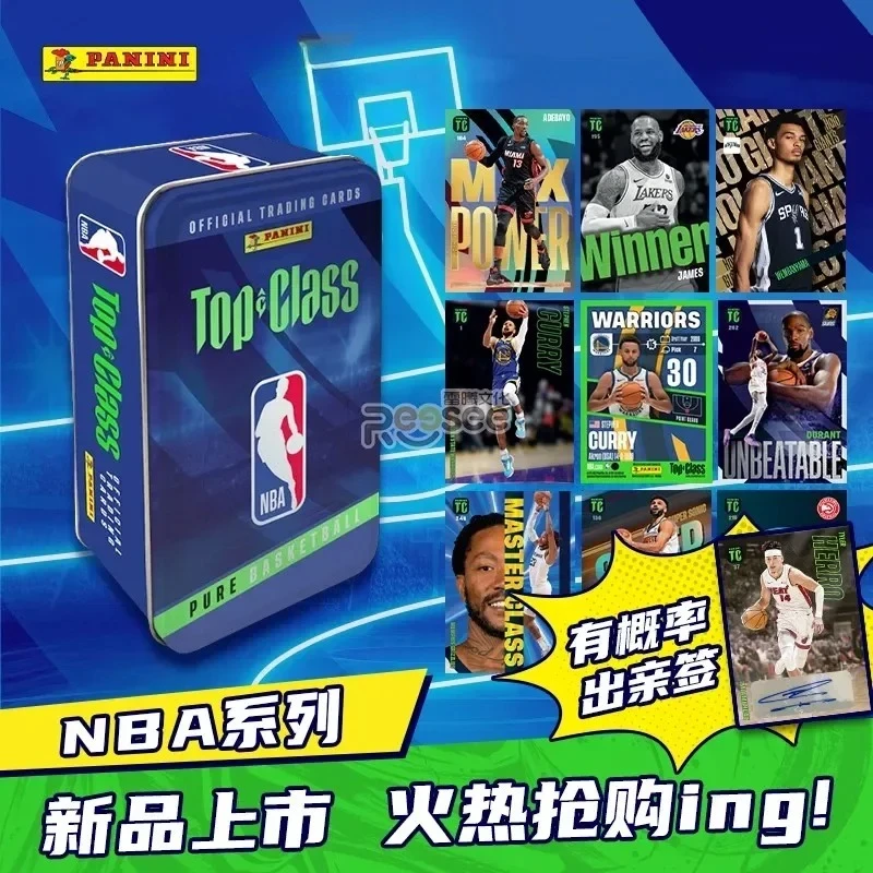 

Panini 2024 Basketball Star Autograph Cards, Wembanyama Curry Collection, Dončić James Superstars, Official Licensed Gift