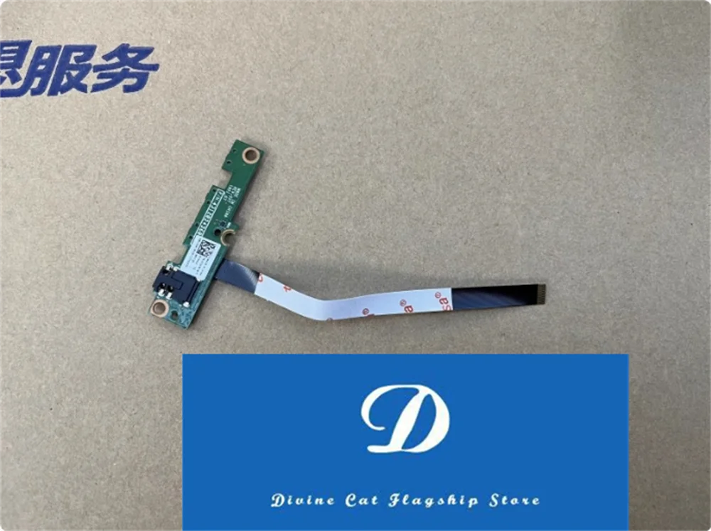 PARA Lenovo MIIX 510-12ISK Placa de botão de interruptor de áudio com cabo