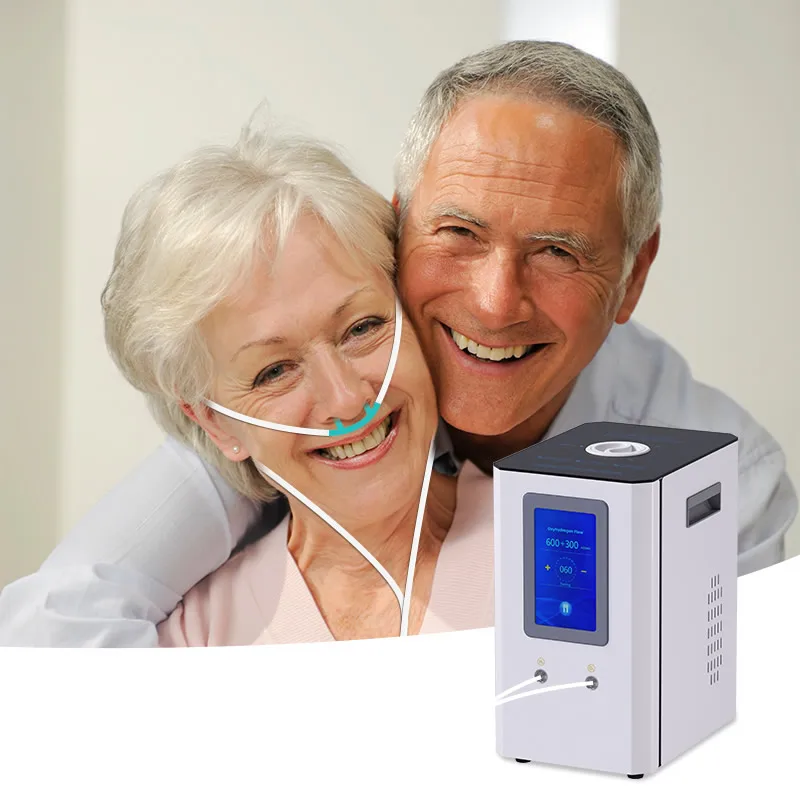 Lixes 900ml/min PEM Electrolyzer Hydrogen Generator 200W 11KG 320x230x400mm Hydrogen Breathing and Inhalation Machine