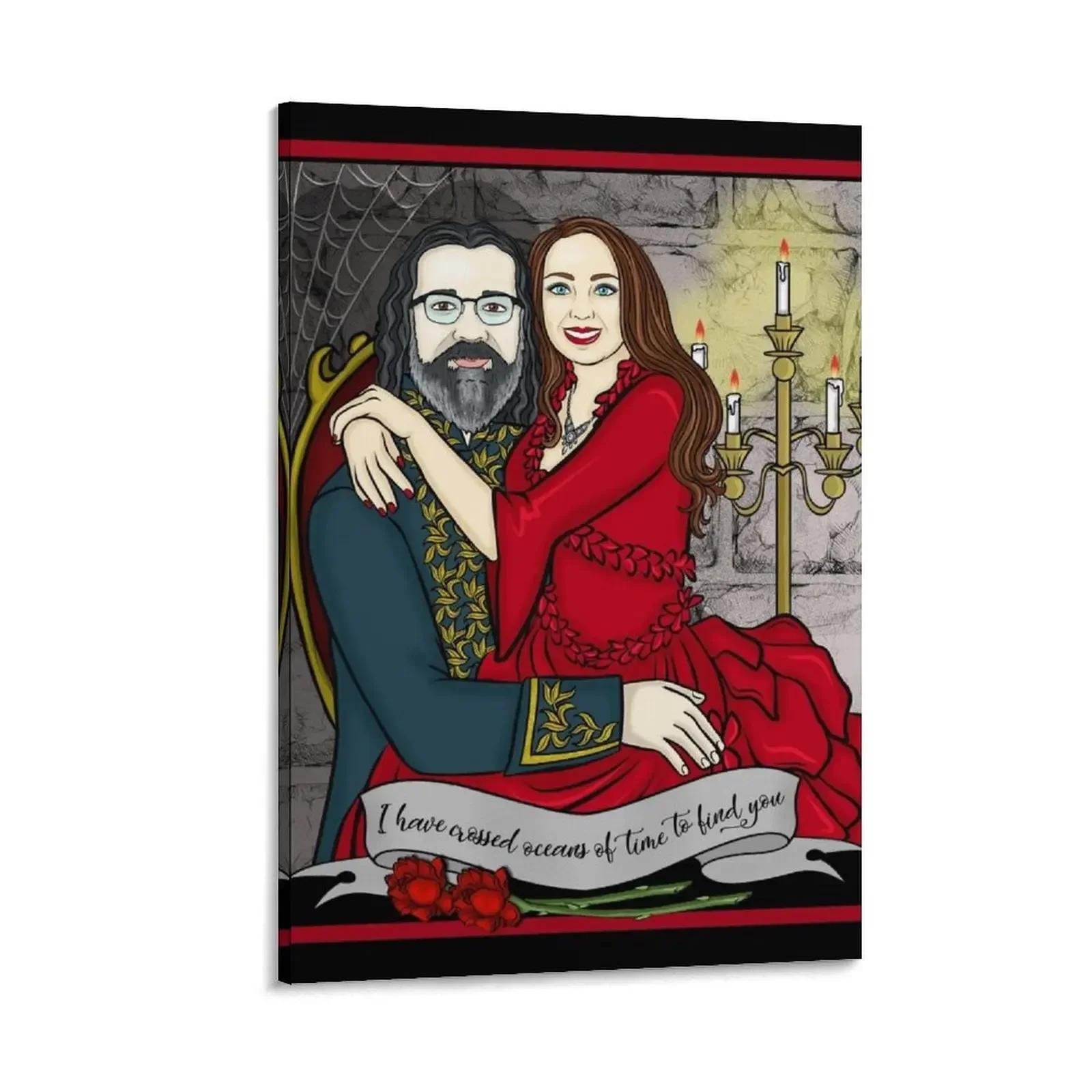 

Vampires for Janna K by Moody Characters Canvas Painting bedrooms decor home decoration luxury decor