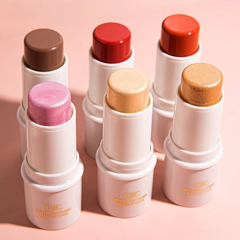 Multifunctionele make-uppen - Blush, markeerstift, contour en schaduw, glans, glitter, mat, verhelderend gezicht voor geweldige uitstraling