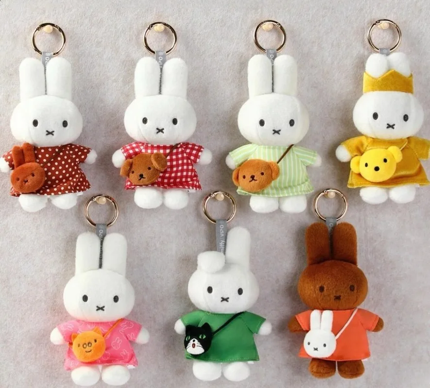 

In Stock Miffy Travel Series Blind Box Plush Pendant Trendy Toy Miffy Bunny Merchandise Doll Festival Toy Gift Hanging Ornament