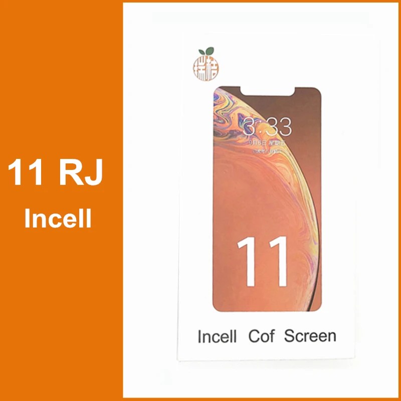 2PCS RJ Incell/Soft OLED Display LCD Touch Screen Digitizer Per iPhone X XR XSMAX 11 12 13 14 15 16PROMAX PLUS MINI