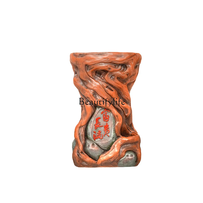 

New Chinese style non-solid wood flower stand, balcony shelf, indoor flower stand, living room decorative ornament shelf